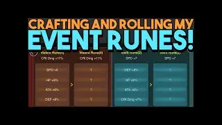 ROLLING MY EVENT RUNES! + 10 YEAR UNBOXING! in SUMMONERS WAR!