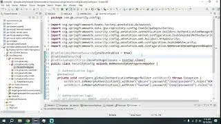 EP-13d(Part-1) Spring Boot Security Example: DB Authentication and Authorization