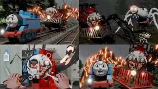 Choo Choo Charles And Cursed Thomas -1 Month in The Life