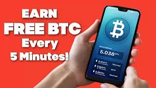 Earn FREE BITCOIN Every 5 Minutes! FREE Bitcoin Site Earn BTC Daily!