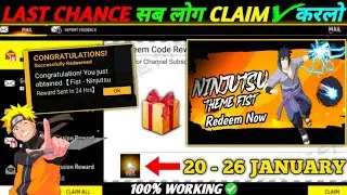 FREE FIRE REDEEM CODE TODAY 20 JANUARY REDEEM CODE FREE FIRE | FF REDEEM CODE TODAY 20 JANUARY