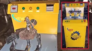 The ceiling fan rewinds Machine how it works | Ceiling fan coil restoration