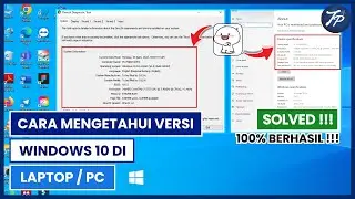 Cara Mengetahui Versi Windows 10 Di Laptop Atau PC