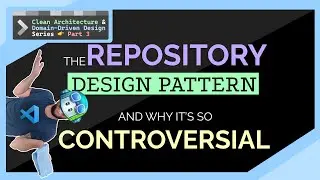 Repository Pattern | ASP.NET 6 REST API Following CLEAN ARCHITECTURE & DDD Tutorial | Part 3