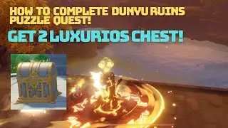 How to Complete Dunyu Ruins Puzzle Quest in Liyue | Get Luxurious Chests | Genshin Impact