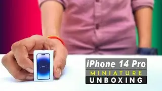 iPhone 14 Pro Miniature Unboxing