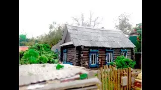 Макет деревенского дома / Model of a village house