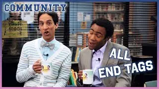 All of Troy and Abed's End Credits | Community