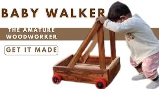 How To Make A Wooden Baby Walker & Toy Cart--The Best Thing Ever!