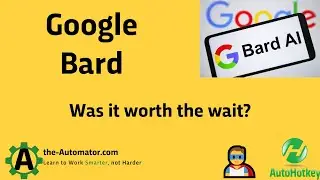 Google’s Bard is NOT a game-changer! 😱 but has potential