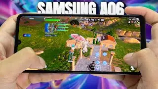 Samsung Galaxy A06 Fortnite Mobile Gameplay | Helio G85