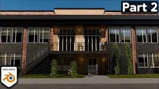 Part 2: Creating an Industrial Building in Blender 🏙️ (Tutorial Series)