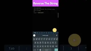 Amazing Cool Way to reverse the string in python || Python Coding Status 