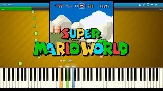 Super Mario World - Athletic Theme Synthesia