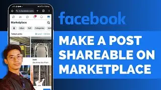 How To Make A Facebook Marketplace Post Sharable !