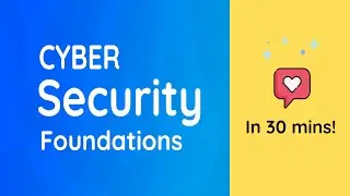 Cyber Security Foundations | Animated | Short Course!