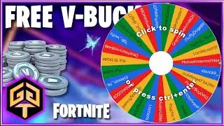 Fortnite 10,000 Free V-Bucks Giveaway Contest Random Wheel of Names Random Winner Generator