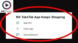 Fix MX Player App Keeps Stopping | MX Player App Crash Issue | MX Player App |