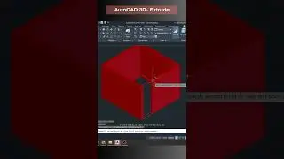 Extrude Command | AutoCAD 3D 