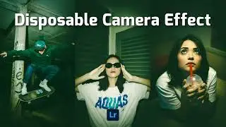 Disposable Camera Effect Preset - Free Lightroom Mobile Preset (DNG)