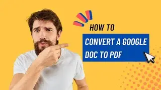 How to Convert Google Docs to PDF