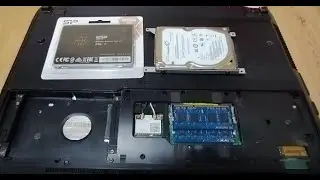 Asus k53sd, установка SSD и замена DVD на HDD