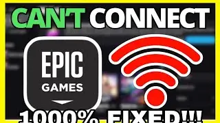 EPIC GAMES : How To Fix Epic Games Connection Error, Issues and Problems | 100% FIXED⚡