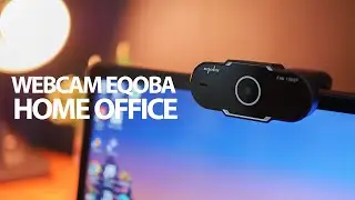 UMA WEBCAM CUSTO X BENEFÍCIO PARA O HOME-OFFICE - EQOBA WEBCAM FULL HD