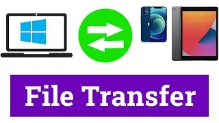 How to Transfer Files between iPad iPhone and Windows 10 Computer without using iTunes / Software's