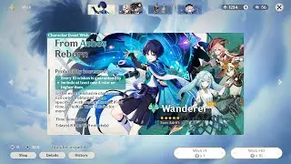 Someone Has Already Pull Wanderer Banner Before Update | Genshin Impact