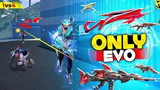 New Evo Guns Challenge 😈 With Random Players *Funny* I took Revenge 😎 Free Fire