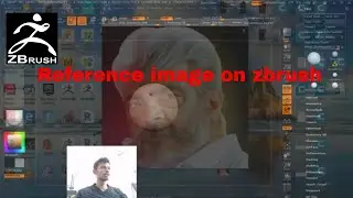 Zbrush tutorial -How to use reference images in tamil