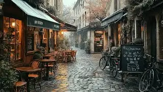 Charming Outdoor Coffee Retreat ☕ – Uplifting Bossa Nova Jazz to Boost Your Day