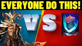 Why EVERYONE Should Solo Ice Golem w/ Drexthar Bloodtwin!