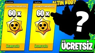 ALTIN KOD | YENİ ÜCRETSİZ KOSTÜM | 60 EFSANEVİ STARR HEDİYELERİ - Brawl Stars
