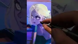 15h painting in 45 sec - Date Interrupted ✨ 