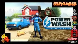9/9/24 ~ TWITCH VOD ~ Power Wash Sim ~ 💦Moist Monday💦