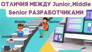 Отличия между Junior, Middle и Senior разработчиками 