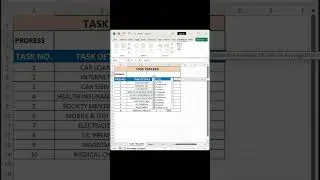 Task Tracker in Excel#tasktracker #tasktrackers #exceltracker #exceltipsandtricks #excelformulas