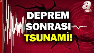 Japonya'da 7,1'lik Deprem Sonrası Tsunami | A Haber