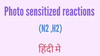 Photosensitized reaction