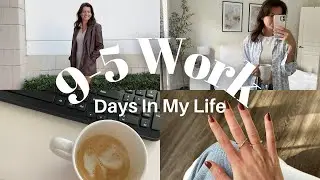 9-5 WORK DAYS IN MY LIFE | Working In Marketing, Getting My Nails Done, Meetings, Pilates, Ana Luisa