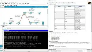 16.3.1 Packet Tracer - Troubleshoot Static and Default Routes