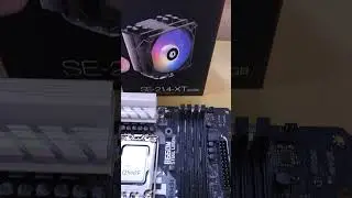 установка кулера Id-coling se-214-xt! 