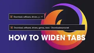 How to make Firefox tabs wider. Widen Firefox tabs.