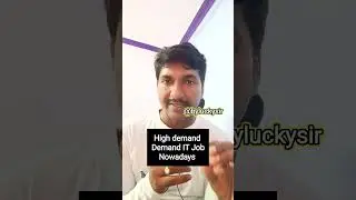 Demand IT jobs now @byluckysir   #education