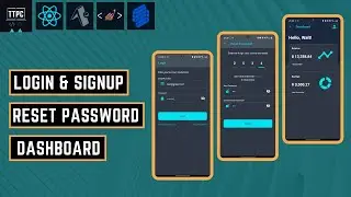 Dark Theme React Native Login Screens (FULL VIDEO)