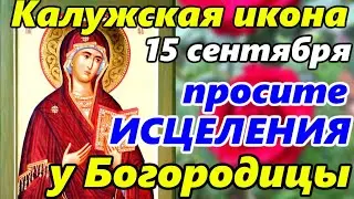 ПРОСИТЕ ИСЦЕЛЕНИЯ ОТ БОЛЕЗНЕЙ . Сильная молитва Калужской Иконе Божией Матери в праздник 15 сентября