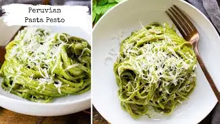 Tallarín Verde – Peruvian Pasta Pesto