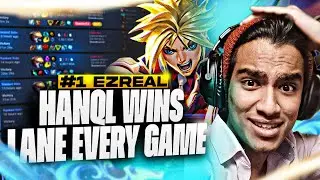 Educational Ezreal Guide: Analysing the 2250 LP RANK 1 EZREAL Hanql (Win lane EVERY game?!?)